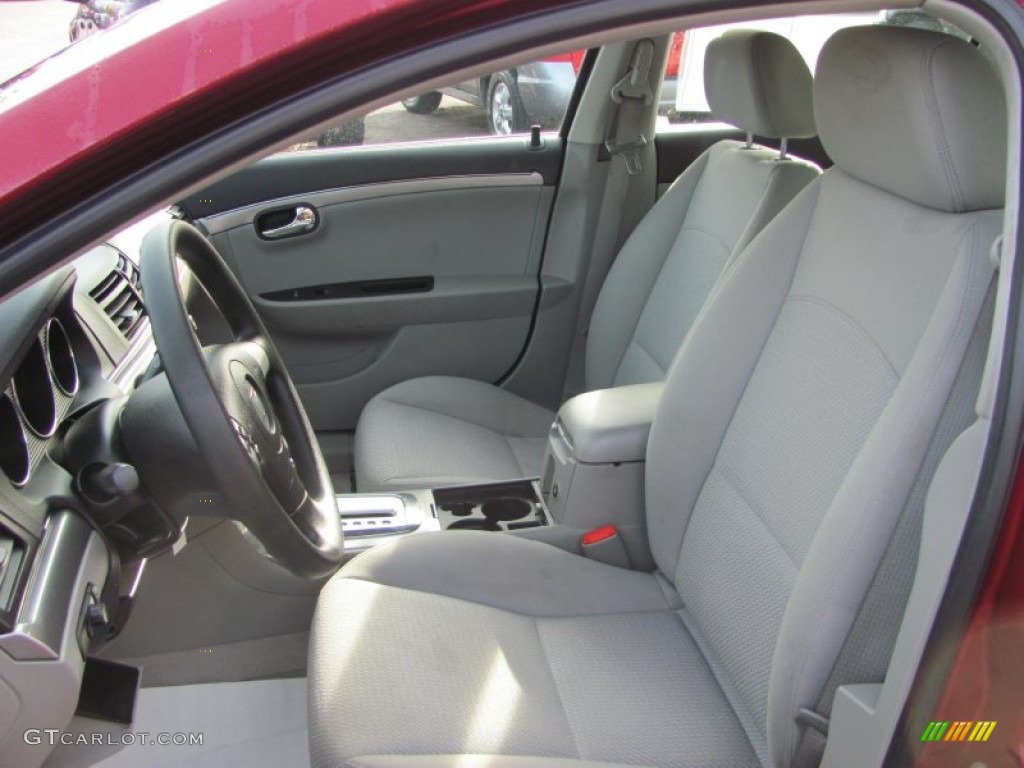 2008 Aura XE - Red Jewel / Gray photo #11