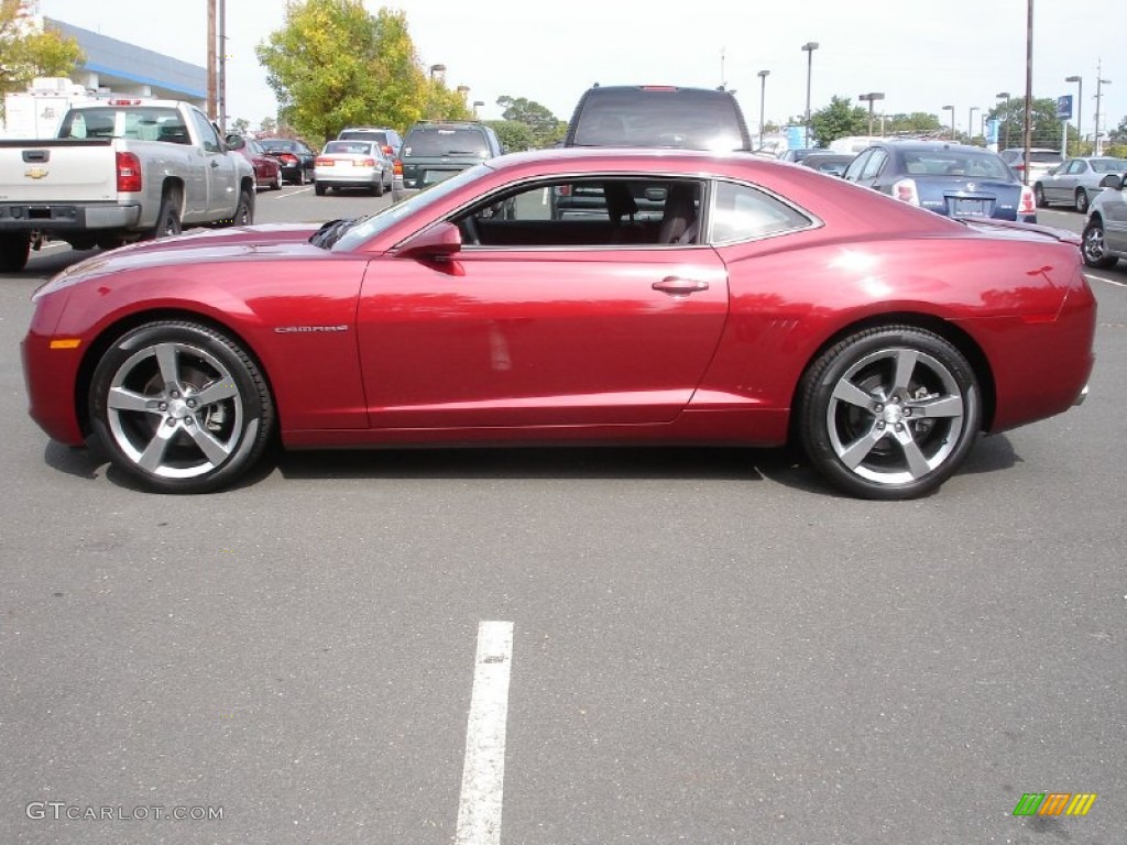 Red Jewel Metallic 2011 Chevrolet Camaro LT/RS Coupe Exterior Photo #55165562