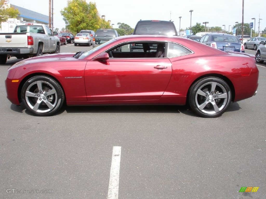 Red Jewel Metallic 2011 Chevrolet Camaro LT/RS Coupe Exterior Photo #55165562