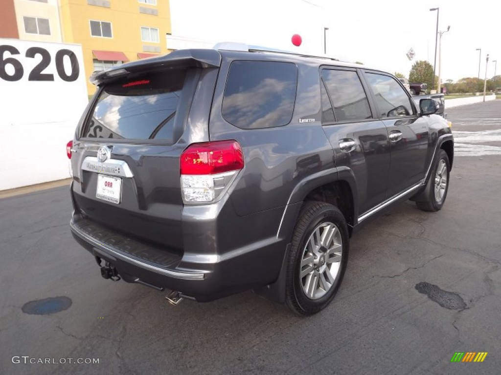 2011 4Runner Limited 4x4 - Magnetic Gray Metallic / Black Leather photo #7