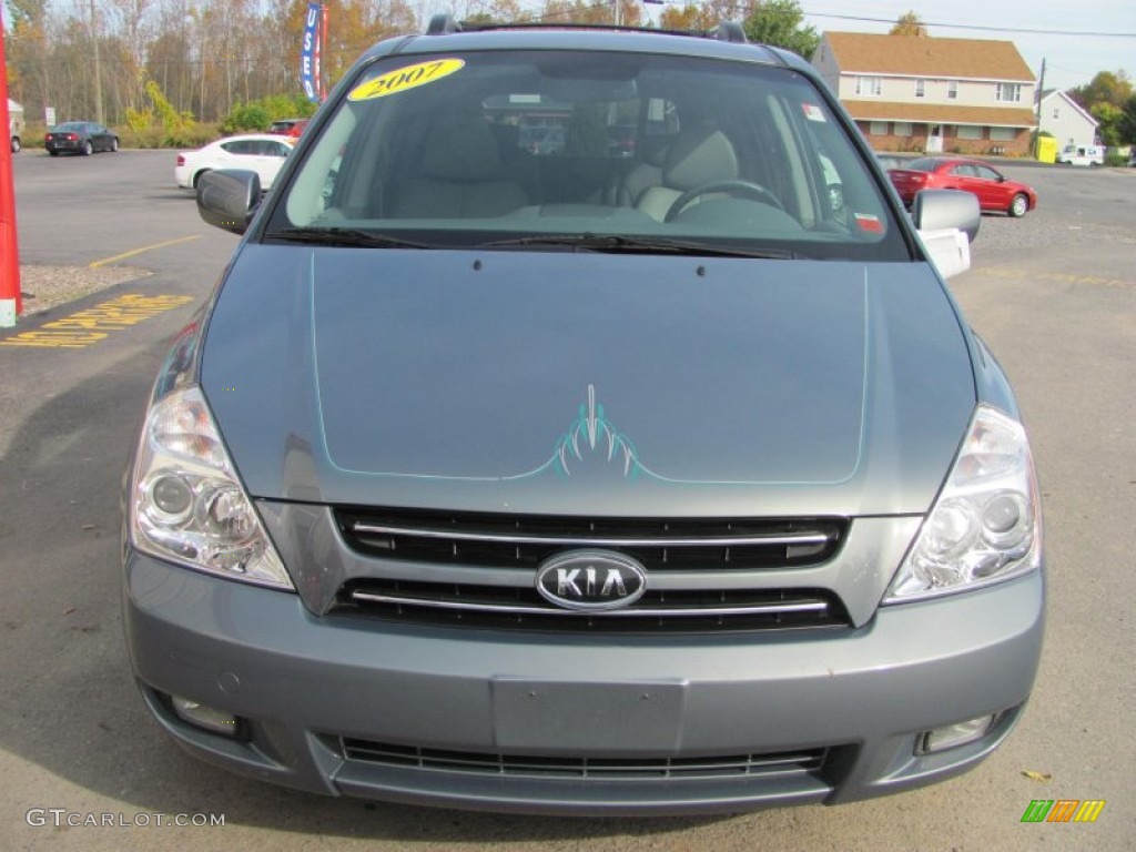 2007 Sedona EX - Olive Gray / Gray photo #23