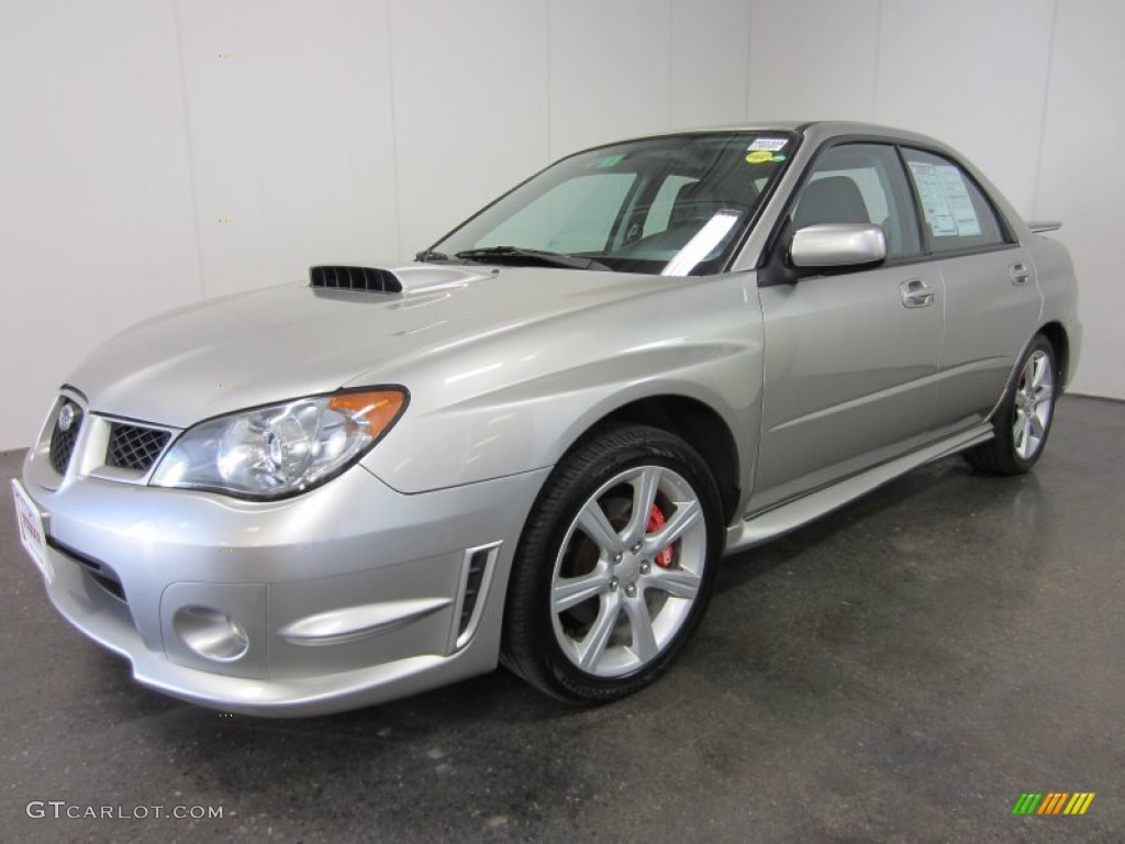 2006 Impreza WRX Sedan - Crystal Gray Metallic / Anthracite Black photo #1