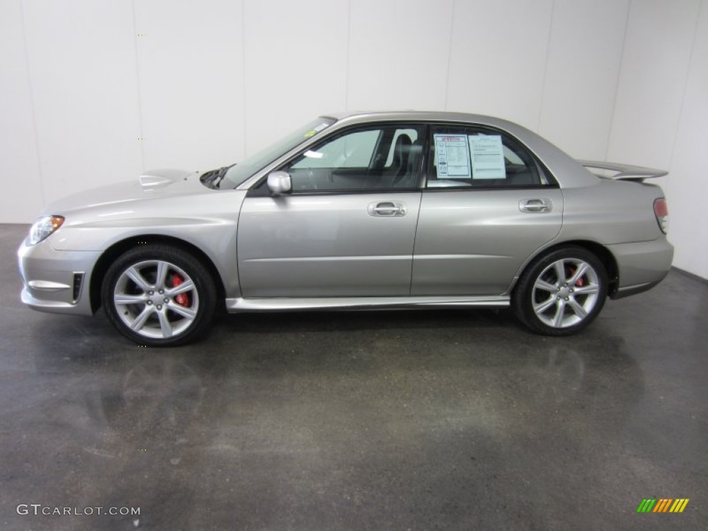Crystal Gray Metallic 2006 Subaru Impreza WRX Sedan Exterior Photo #55165834