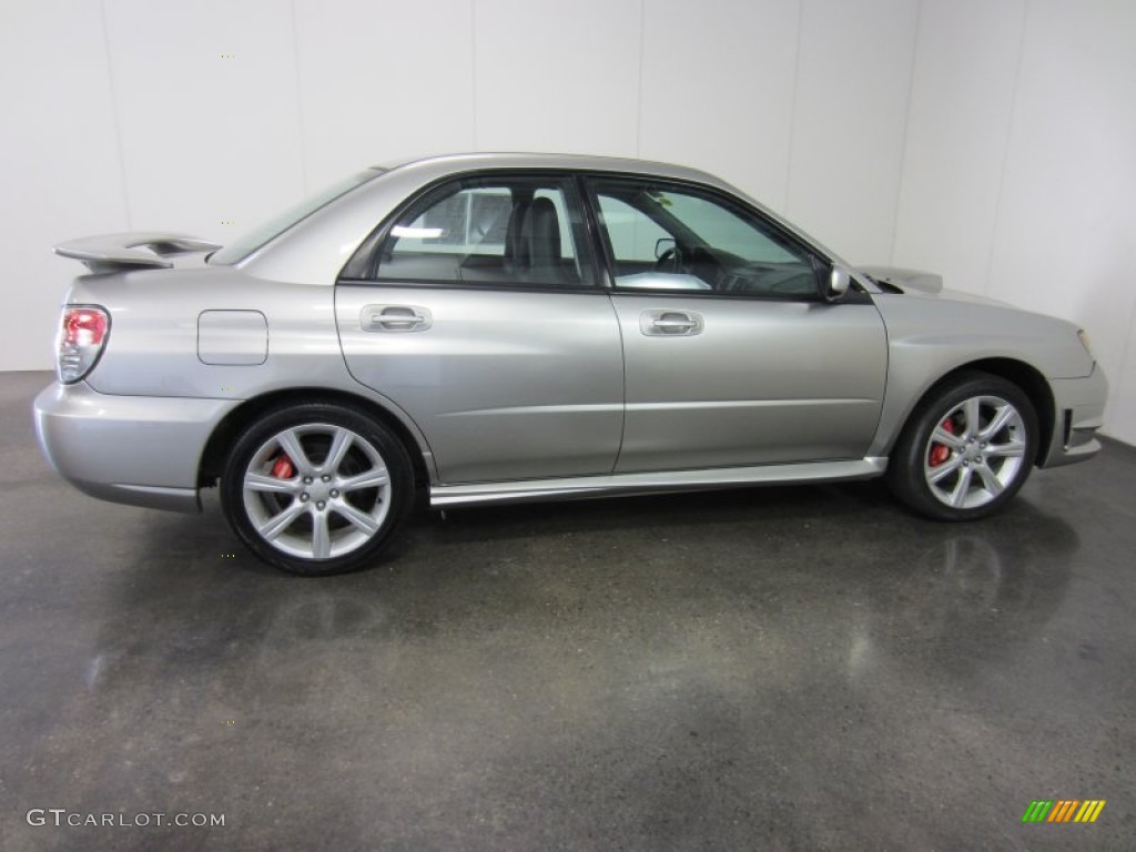 Crystal Gray Metallic 2006 Subaru Impreza WRX Sedan Exterior Photo #55165920
