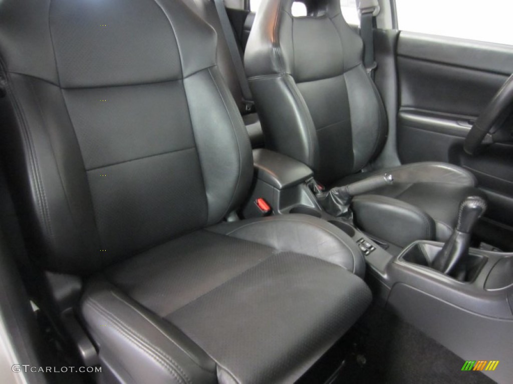 Anthracite Black Interior 2006 Subaru Impreza WRX Sedan Photo #55165995