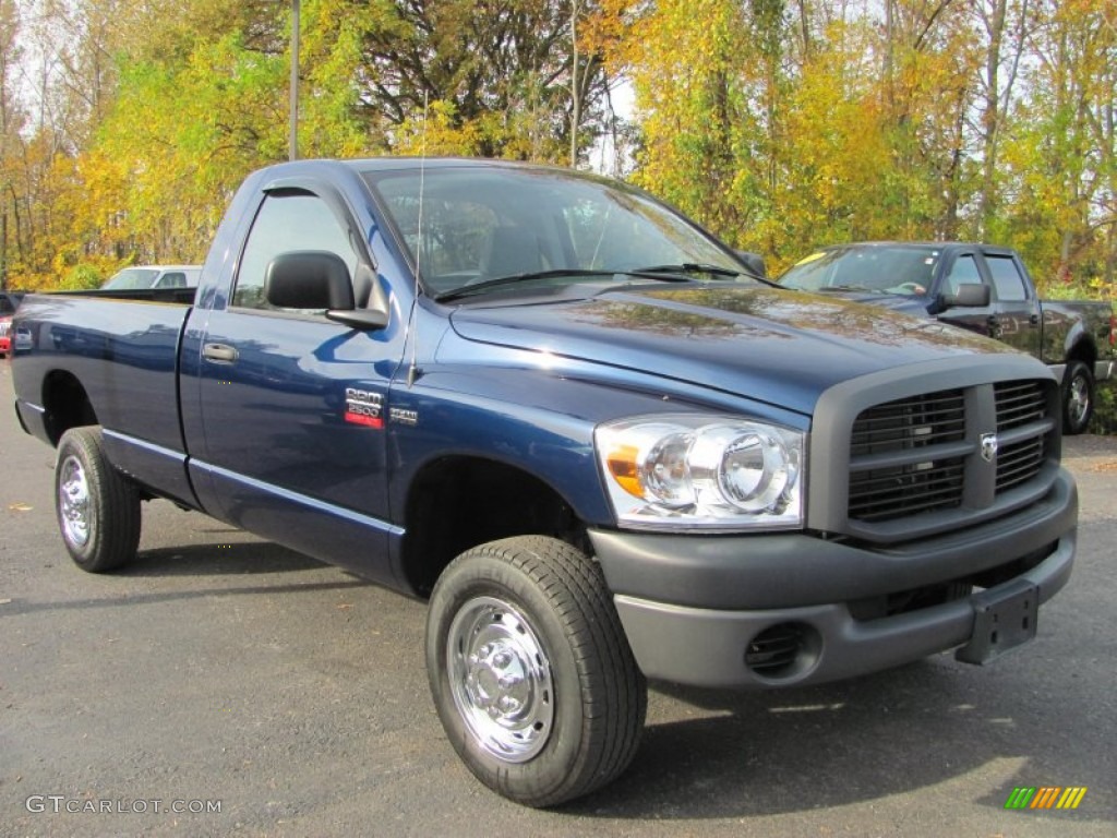 Patriot Blue Pearl 2008 Dodge Ram 2500 ST Regular Cab 4x4 Exterior Photo #55166538