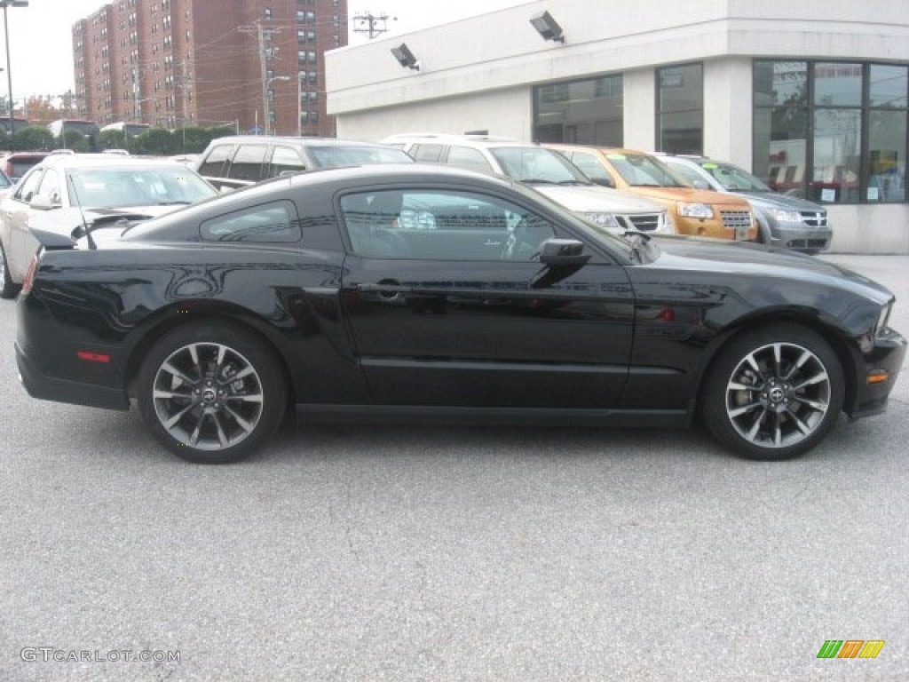 2011 Mustang GT/CS California Special Coupe - Ebony Black / CS Charcoal Black/Carbon photo #5