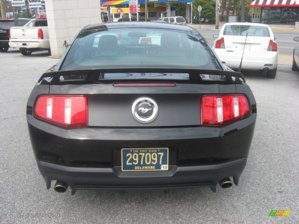 2011 Mustang GT/CS California Special Coupe - Ebony Black / CS Charcoal Black/Carbon photo #7