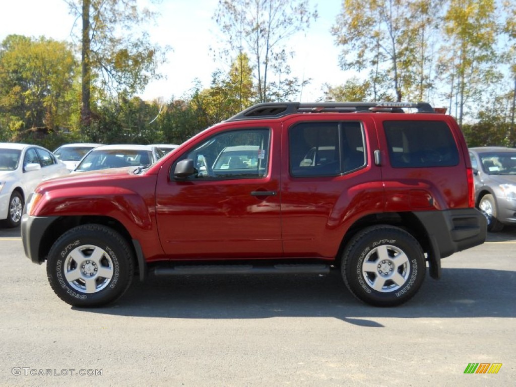 2008 Xterra S 4x4 - Red Brawn / Charcoal photo #12