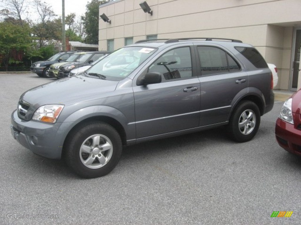 2009 Sorento LX - Alpine Gray / Gray photo #9