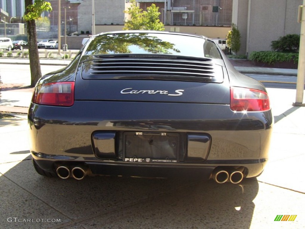 2007 911 Carrera S Coupe - Atlas Grey Metallic / Black photo #5