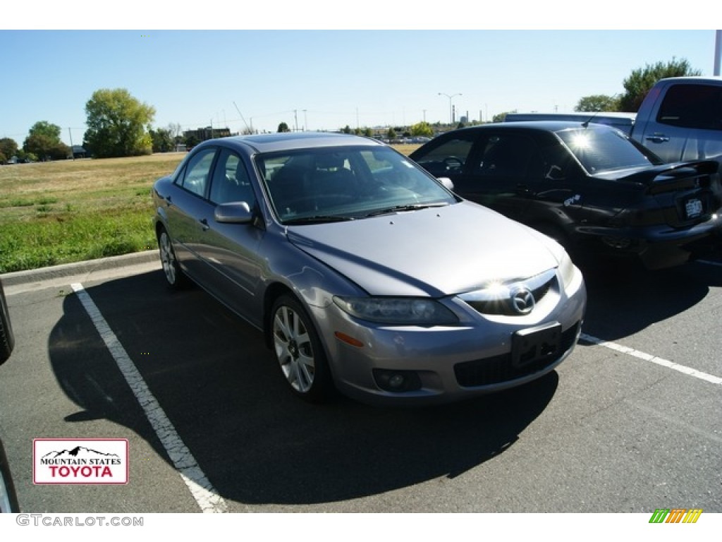 2006 MAZDA6 s Sedan - Tungsten Gray Metallic / Gray photo #1