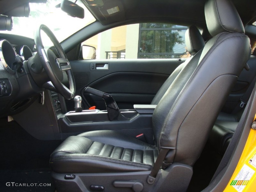 Dark Charcoal Interior 2007 Ford Mustang GT Deluxe Coupe Photo #55171809