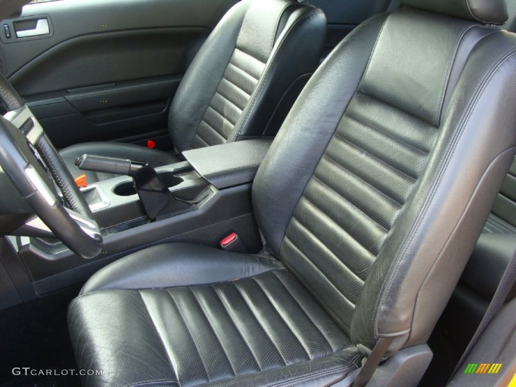 Dark Charcoal Interior 2007 Ford Mustang GT Deluxe Coupe Photo #55171827