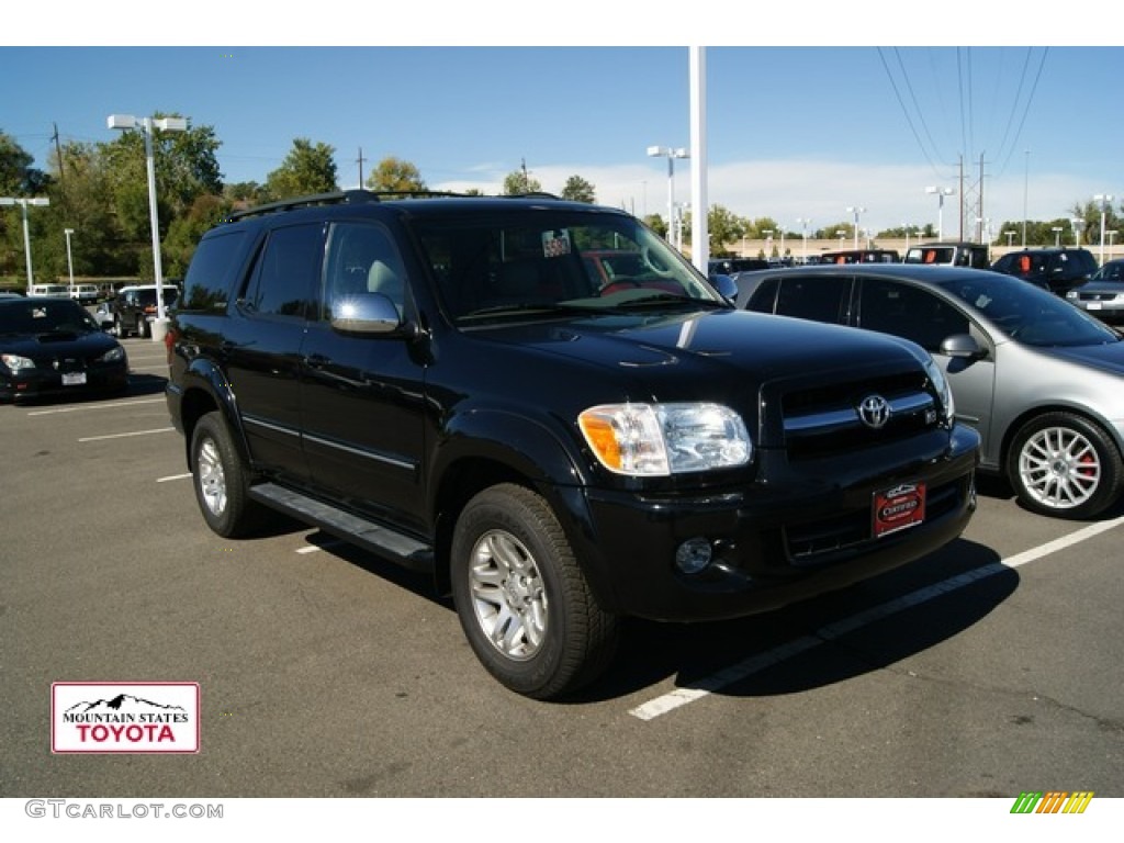 Black Toyota Sequoia