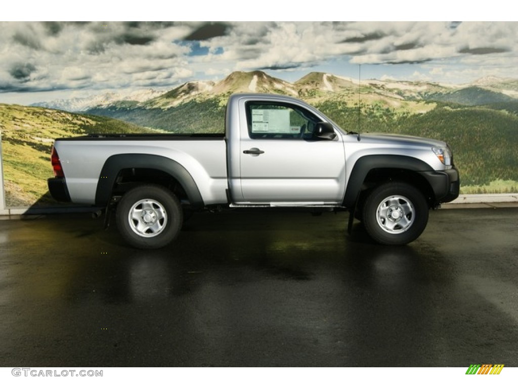 Silver Streak Mica 2012 Toyota Tacoma Regular Cab 4x4 Exterior Photo #55172346