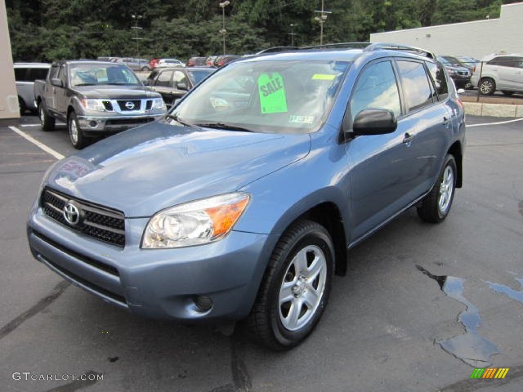 2007 RAV4 4WD - Pacific Blue Metallic / Ash Gray photo #3