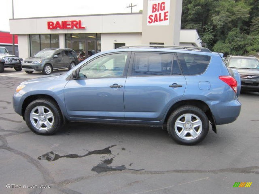2007 RAV4 4WD - Pacific Blue Metallic / Ash Gray photo #4