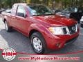 2012 Red Brick Nissan Frontier SV King Cab  photo #1