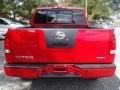 2012 Red Alert Nissan Titan SV Crew Cab  photo #4