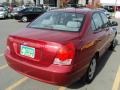 2004 Crimson Dark Red Hyundai Elantra GLS Sedan  photo #2