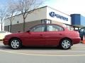 2004 Crimson Dark Red Hyundai Elantra GLS Sedan  photo #7