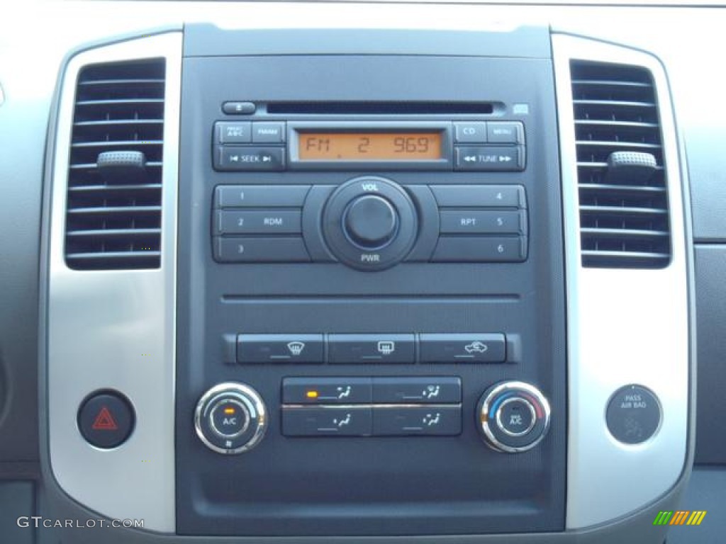2012 Nissan Frontier SV Crew Cab Controls Photo #55174695