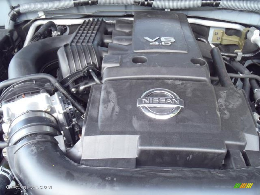 2012 Nissan Frontier SV Crew Cab 4.0 Liter DOHC 24-Valve CVTCS V6 Engine Photo #55174722