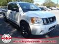 2012 Blizzard White Nissan Titan SV Crew Cab  photo #1