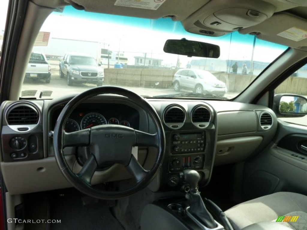 2003 Envoy XL SLT 4x4 - Magnetic Red Metallic / Medium Pewter photo #13