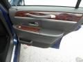 Black 2011 Lincoln Town Car Signature Limited Door Panel