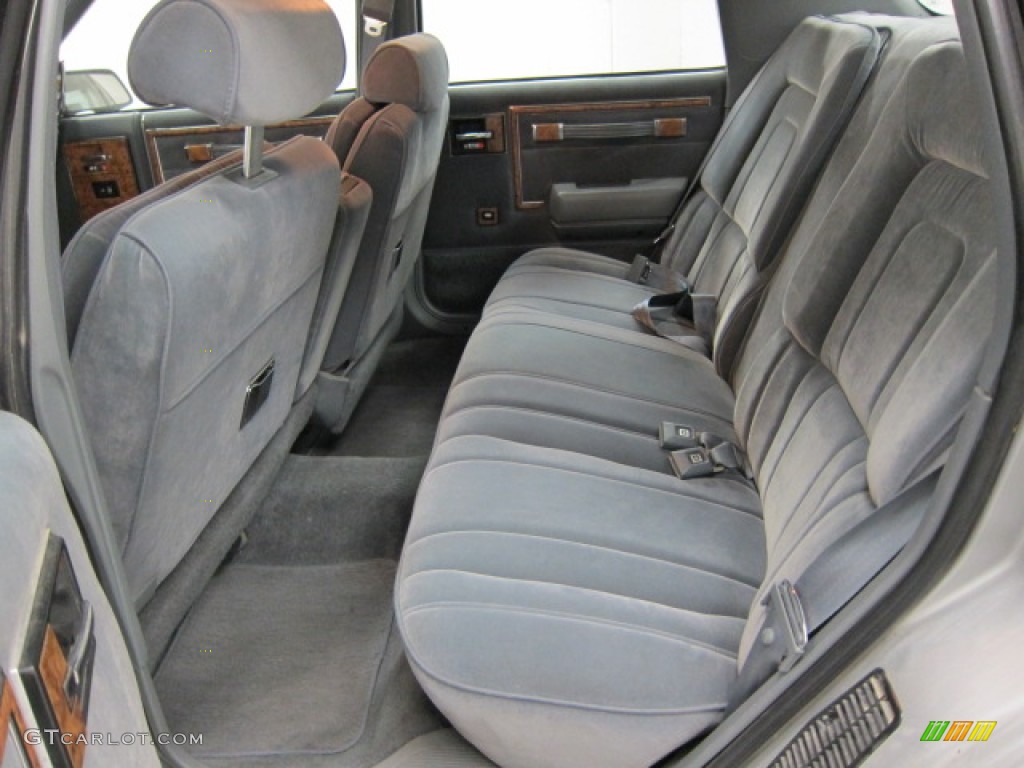 Gray Interior 1989 Buick Century Sedan Photo #55176627