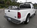 Oxford White - F250 Super Duty Lariat SuperCab Photo No. 13