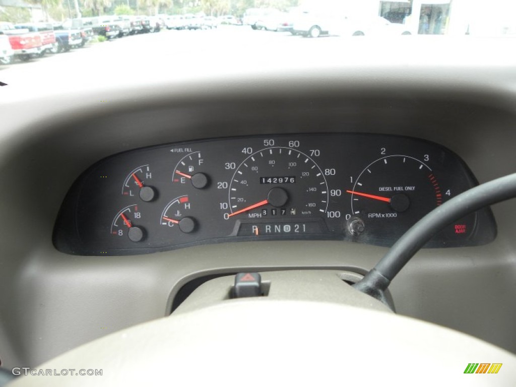 2001 Ford F250 Super Duty Lariat SuperCab Gauges Photo #55176774