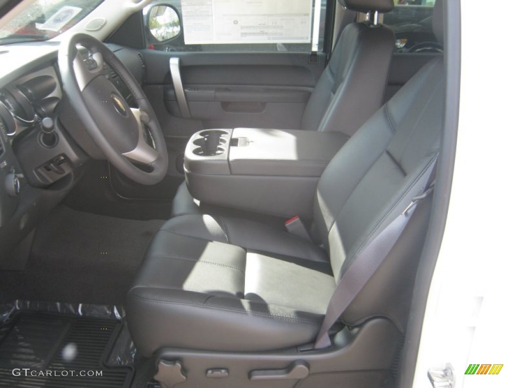 2012 Silverado 1500 LT Crew Cab - Summit White / Ebony photo #11