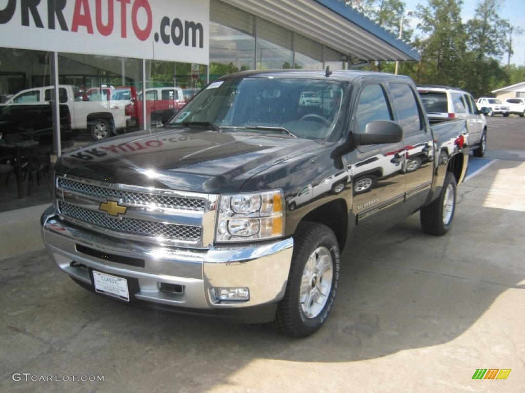 Black Chevrolet Silverado 1500