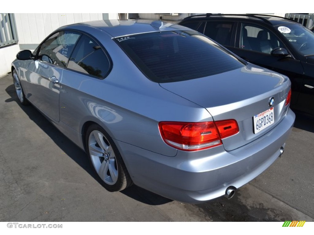 2009 3 Series 335i Coupe - Blue Water Metallic / Black photo #4