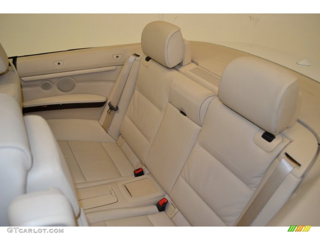 2009 3 Series 328i Convertible - Alpine White / Beige photo #14