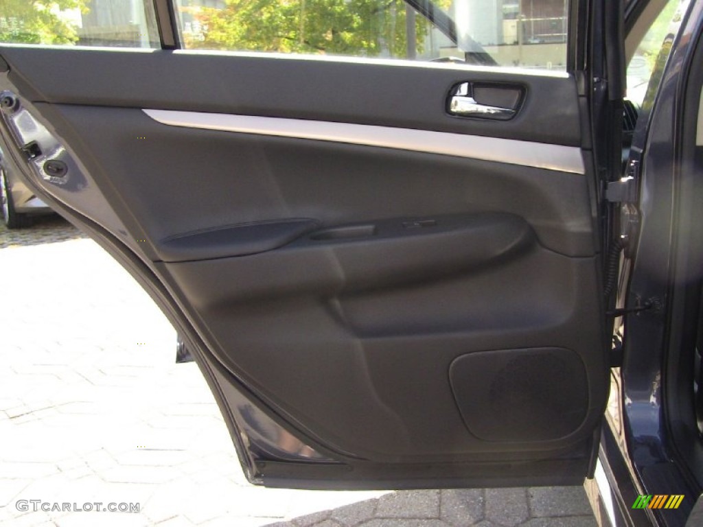 2011 Infiniti G 37 xS AWD Sedan Door Panel Photos