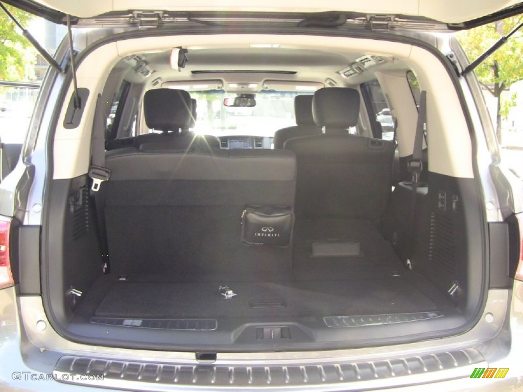 2011 QX 56 4WD - Platinum Graphite / Graphite photo #42