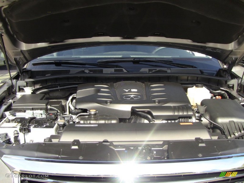 2011 Infiniti QX 56 4WD 5.6 Liter DIG DOHC 32-Valve CVTCS V8 Engine Photo #55180341