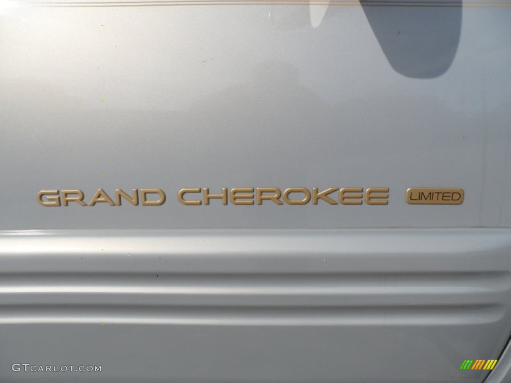 1998 Grand Cherokee Limited 4x4 - Bright Platinum / Black photo #17