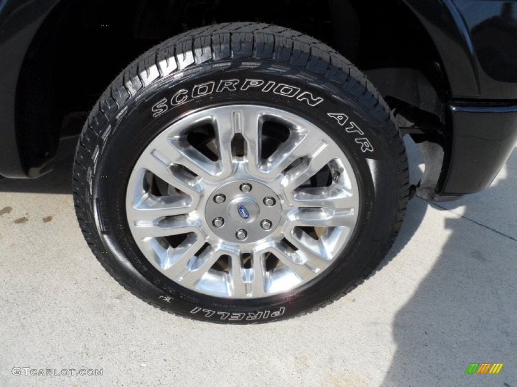 2010 Ford F150 Platinum SuperCrew 4x4 Wheel Photo #55180650