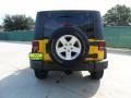 2009 Detonator Yellow Jeep Wrangler Unlimited X 4x4  photo #4