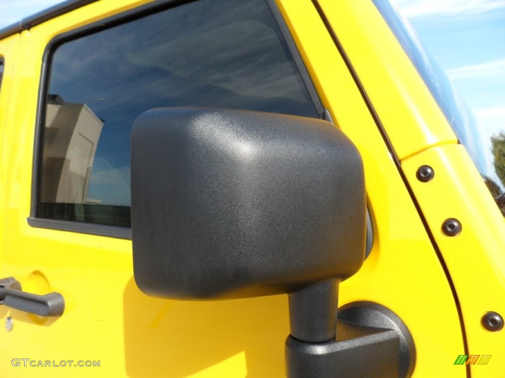 2009 Wrangler Unlimited X 4x4 - Detonator Yellow / Dark Slate Gray/Medium Slate Gray photo #17