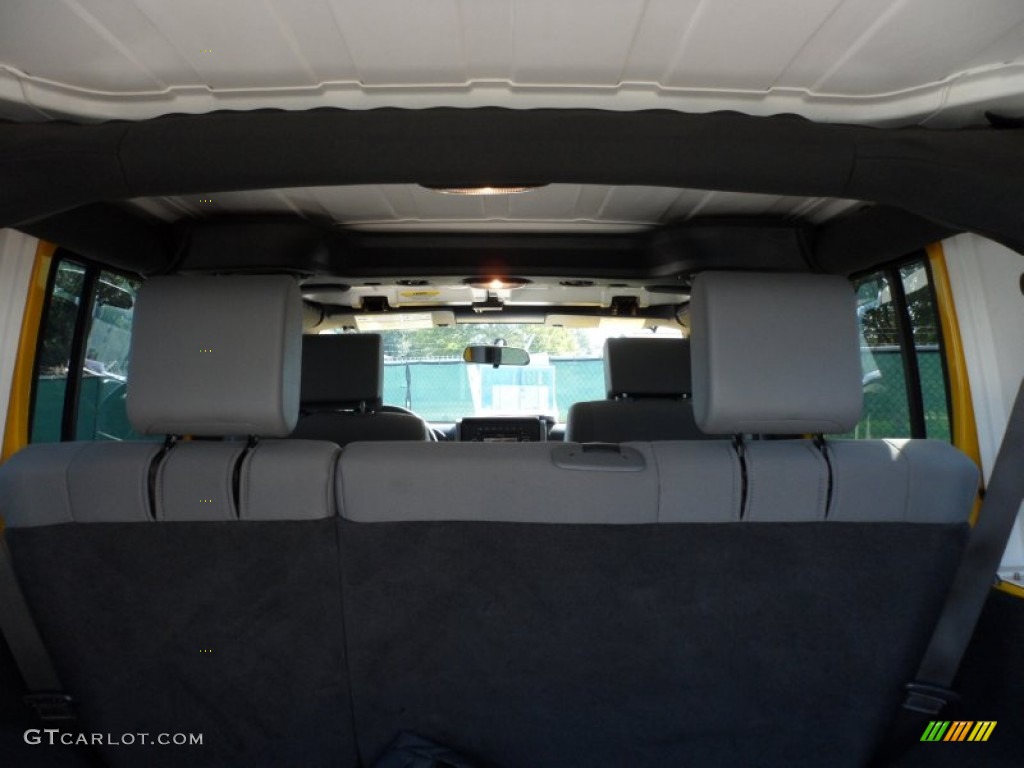 2009 Wrangler Unlimited X 4x4 - Detonator Yellow / Dark Slate Gray/Medium Slate Gray photo #30