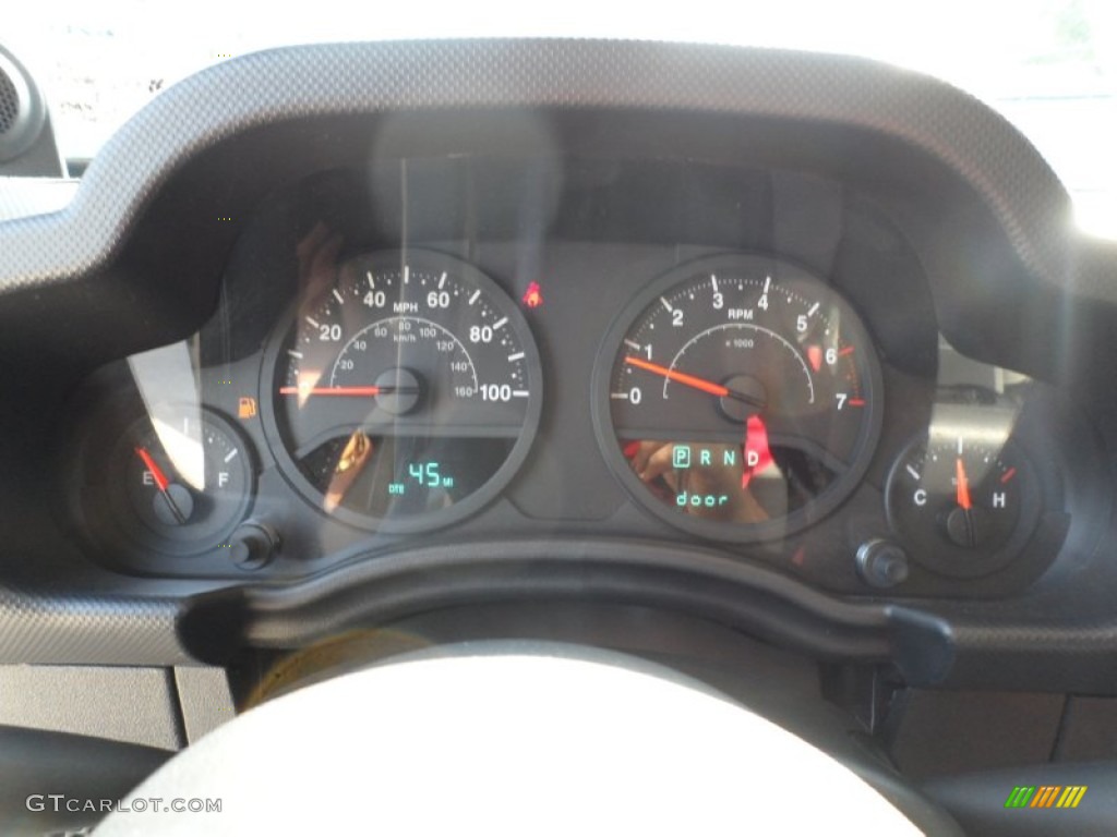 2009 Wrangler Unlimited X 4x4 - Detonator Yellow / Dark Slate Gray/Medium Slate Gray photo #44