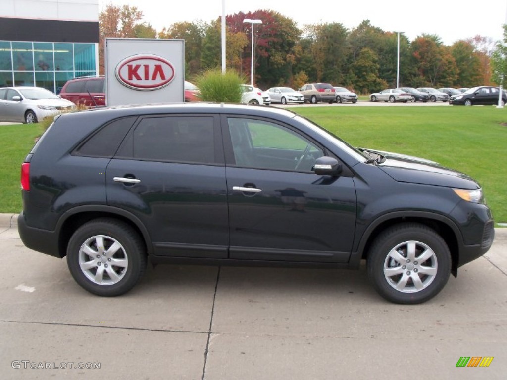 Pacific Blue 2012 Kia Sorento LX Exterior Photo #55181439