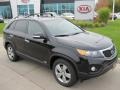Ebony Black 2012 Kia Sorento EX V6 AWD Exterior