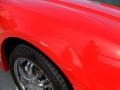 2001 Performance Red Ford Mustang V6 Coupe  photo #15